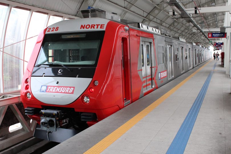 Trensurb circula apenas no trecho entre as estações Mathias Velho e Novo Hamburgo no sábado, 9