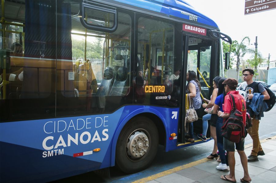 Mudanças no transporte público no Centro de Canoas entram em vigor em outubro