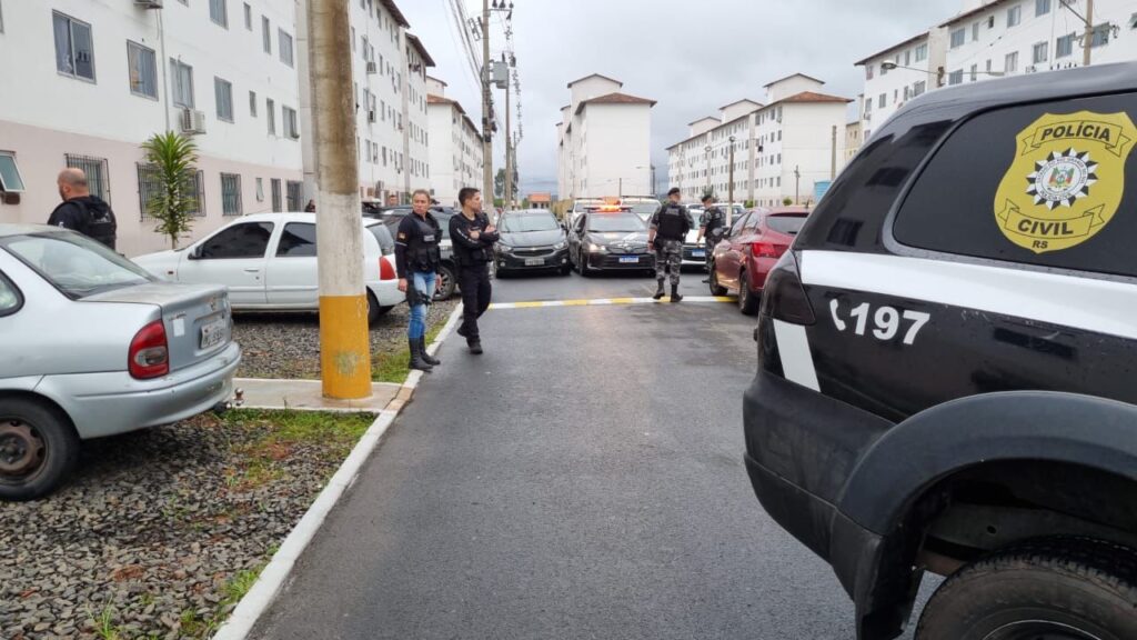 Gerente do tráfico de drogas é preso no Guajuviras/Foto: Divulgação Polícia Civil RS