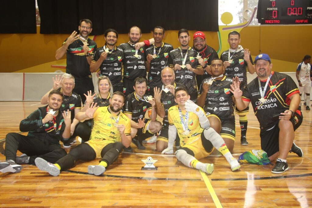 Agafuc conquista tetracampeonato no Regional Sul-Sudeste de Futebol de Cegos/Foto: Renato Cacioli/CBD