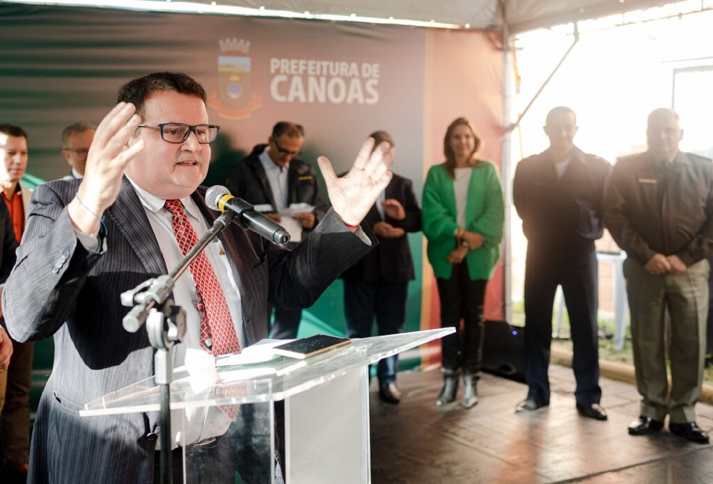 Delegado Guilherme Pacífico assume a Secretaria de Segurança de Canoas - Foto: Alisson Moura