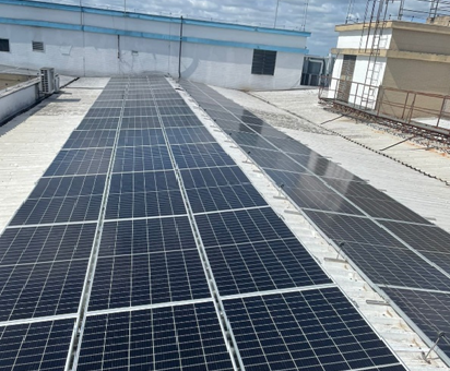 Usina de geração de energia solar é instalada no Hospital de Pronto Socorro de Canoas