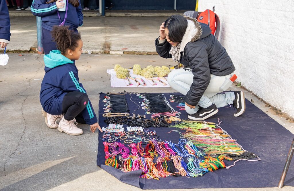 Jogos Indígenas: Projeto proporciona a alunos da EMEF Rondônia a conhecerem cultura de povos originários/Pamella Mendes