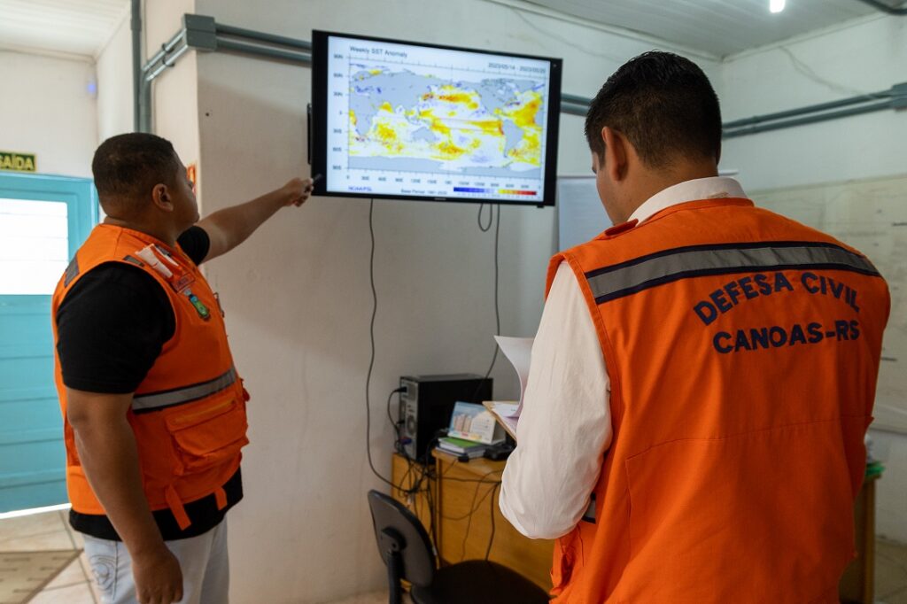Defesa Civil alerta para temporais com potencial de alagamentos entre esta quarta e quinta-feira