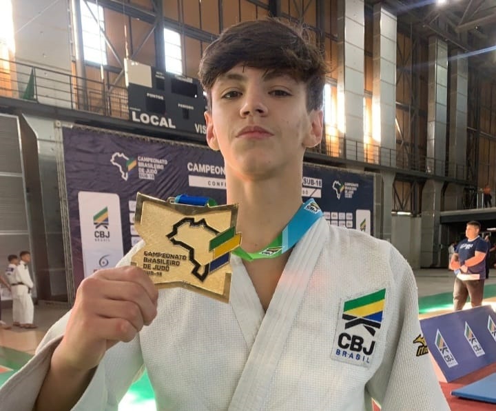 JUDÔ: Canoense Gabriel Mendes é campeão brasileiro no Rio de Janeiro
