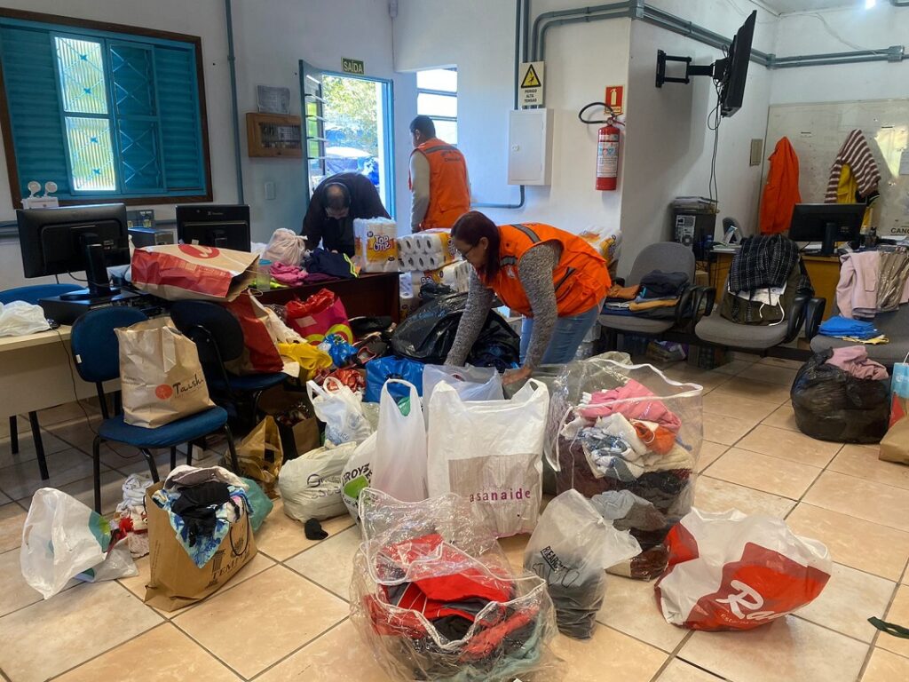 DESASTRE NO RS: Canoas cria Central para recebimentos de doações