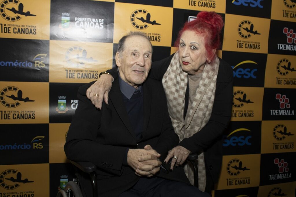 Cineasta Jesus Pfiel é homenageado no I Festival de Cinema de Canoas/Foto: Liliane Moura/Fecic