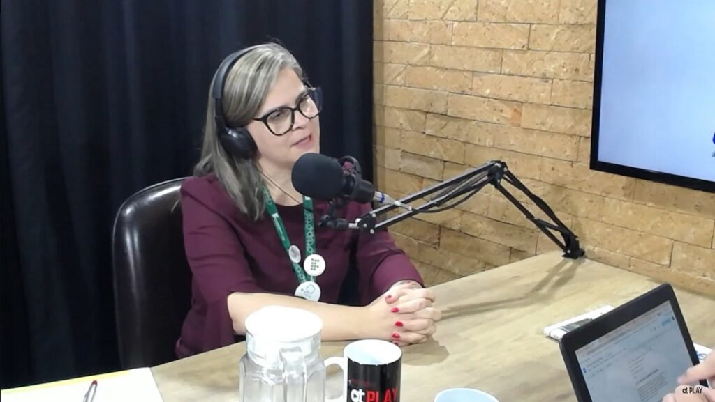 Patrícia Nogueira Hübler, diretora do Campus Canoas do IFRS