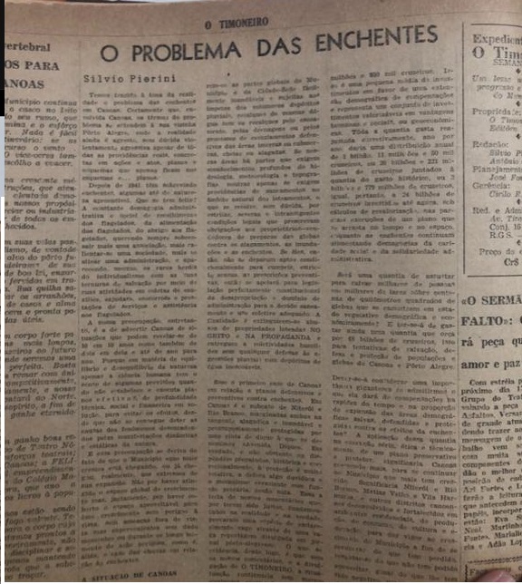 jornal O Timoneiro - 1966