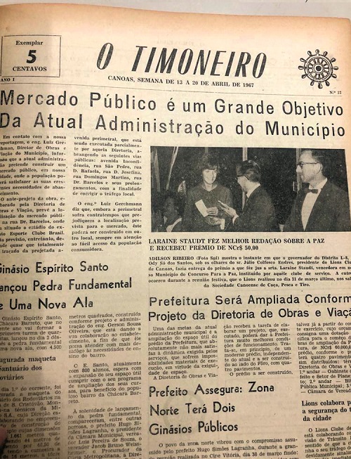jornal O Timoneiro - 1967