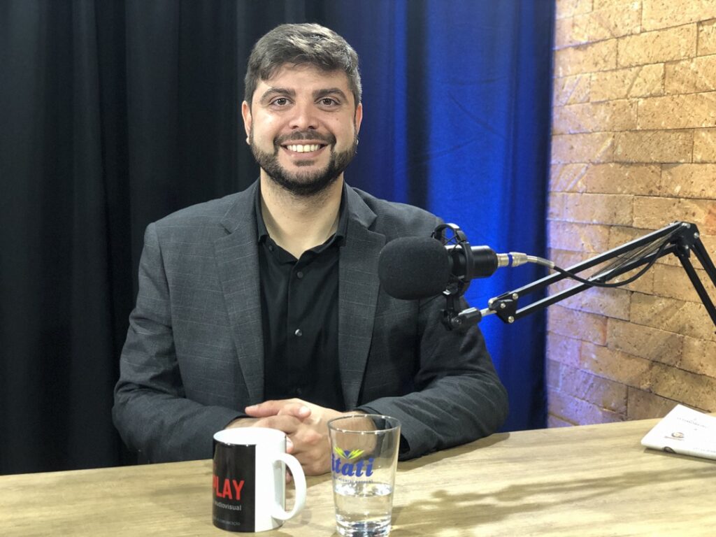 Felipe Camozzato (Novo) visita OT e destaca projetos que vem trabalhando/O Timoneiro