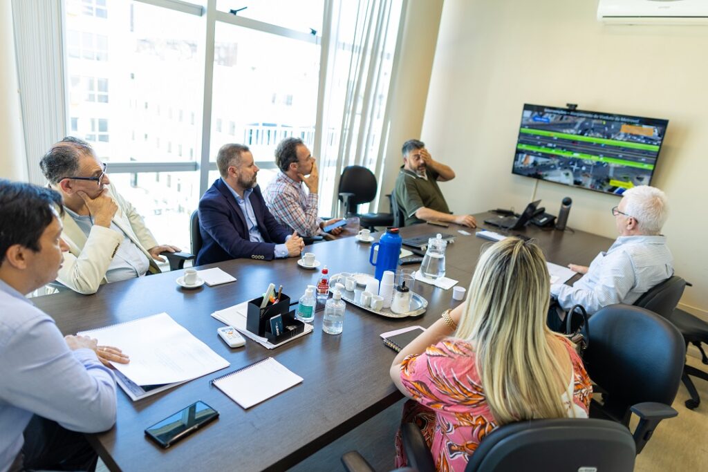 Obras na BR 448 e BR 116 são temas de reunião entre prefeito de Canoas e DNIT - Foto: Alisson Moura