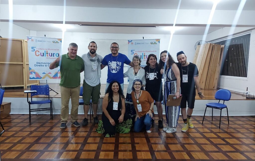 Eleitos delegados que irão representar Canoas na 6ª Conferência Estadual de Cultura – Foto: Guilherme Pereira