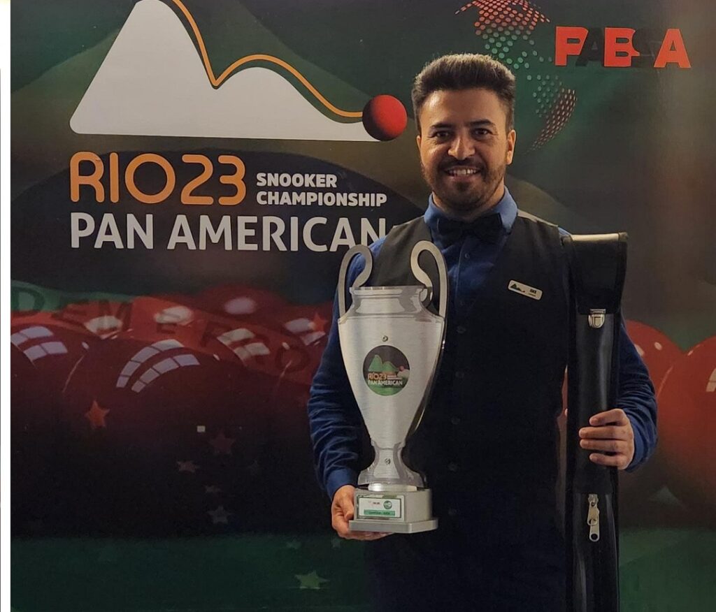 Atleta de Canoas é campeão Pan-Americano de Snooker