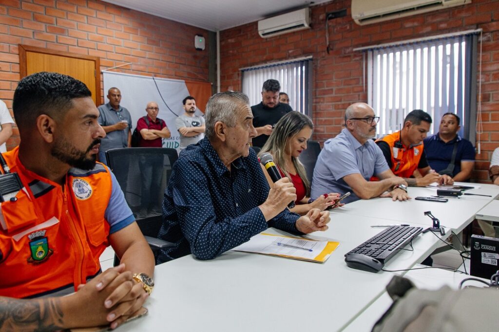 Canoas instala gabinete de crise para enfrentar eventuais danos causados por temporais - Foto: Amanda Furtado/PMC