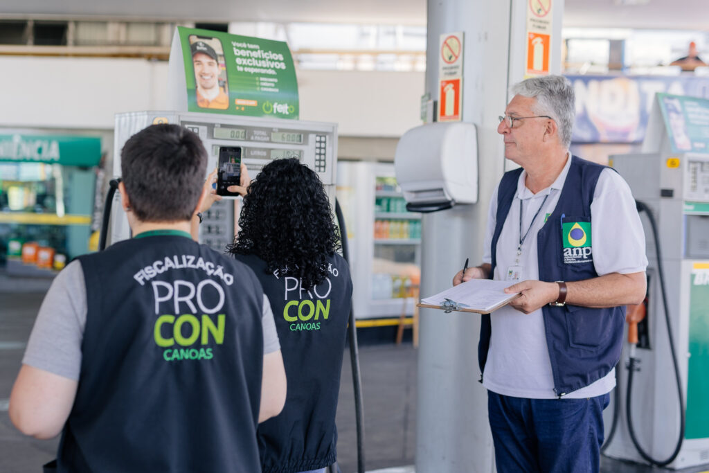 Fiscalização aponta irregularidades em nove postos de combustíveis em Canoas - Foto: Amanda Furtado