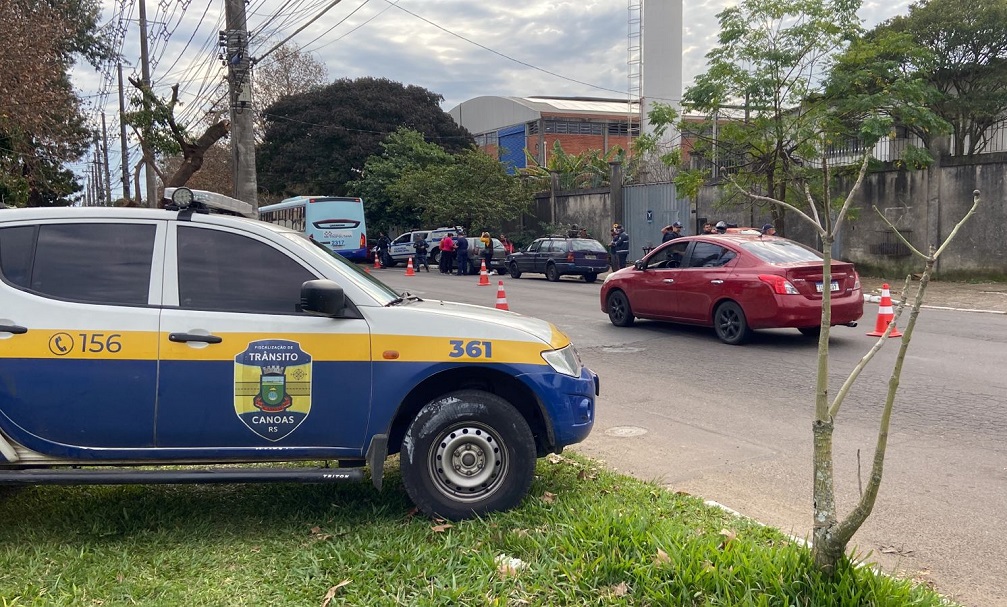 ATENÇÃO! Canoas tem sete pontos de bloqueios no trânsito nesta terça