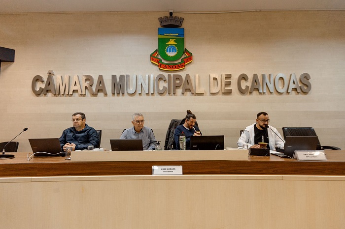 Câmara de Vereadores de Canoas recebe o deputado Luiz Carlos Busato em grande expediente sobre enchentes