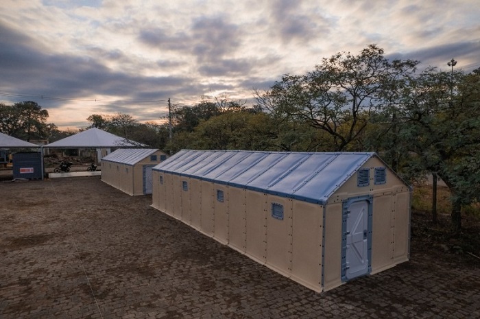 Inaugurada primeira ‘Cidade provisória’ com tem 126 casas em Canoas