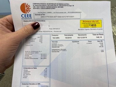 Emissão das contas de luz em áreas atingidas pelas cheias será retomada até o fim do mês