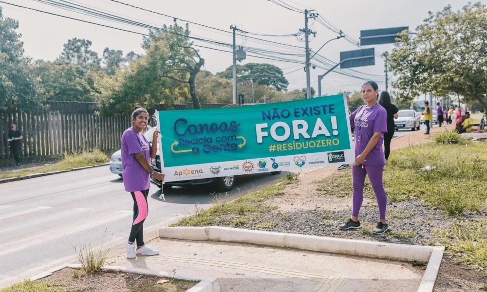 Canoas Recicla com a Gente contribuiu para o recolhimento de mais de 7 mil toneladas de resíduos