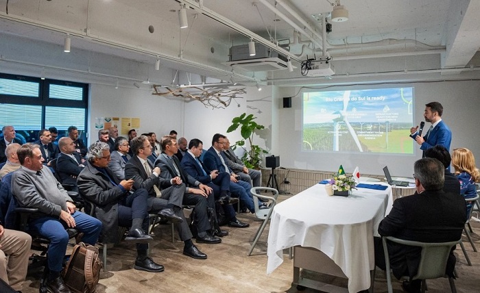 O governador disse que a parceria pode trazer benefícios para o RS e consolidar a liderança do Estado na transição energética - Foto Maurício TonettoSecom