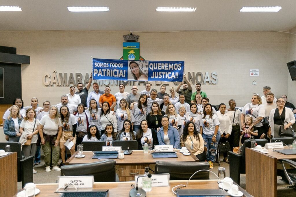 Patrícia Rosa dos Santos recebe homenagem na Câmara de Vereadores de Canoas e familiares clamam por justiça