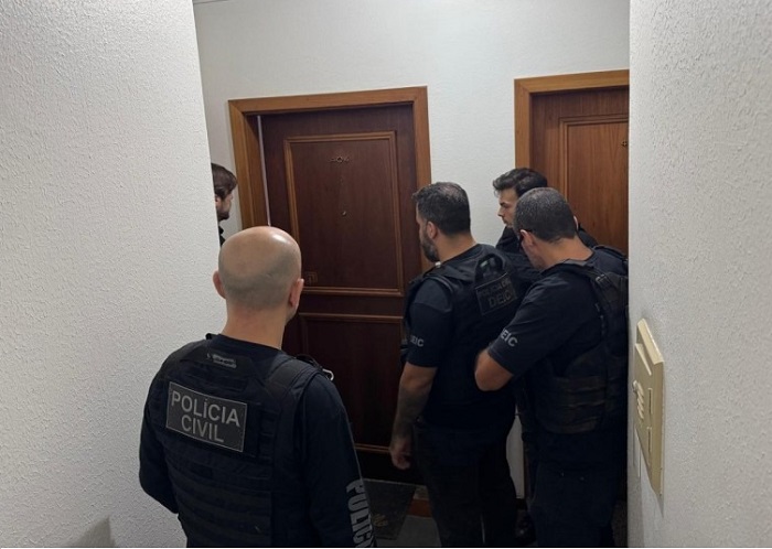 Terceira fase Operação Capa Dura - Divulgação Policia Civil