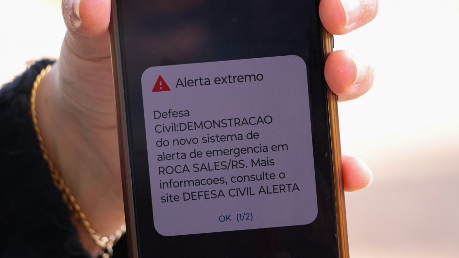 Ferramenta de alerta da Defesa Civil para desastres entra em operação nas regiões Sul e Sudeste