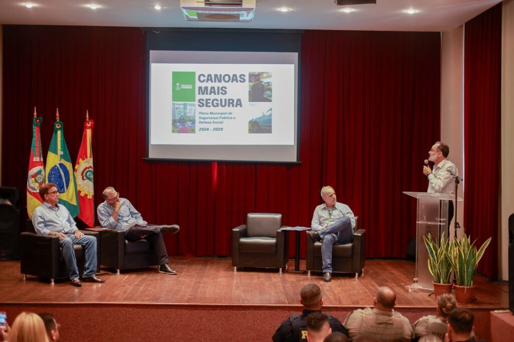 Lançado novo Plano Municipal de Segurança Pública de Canoas