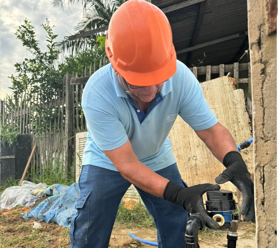 Abastecimento de água no Bairro São José e Brigadeira será retomado no final da noite, após conserto em tubulação de grande porte rompida