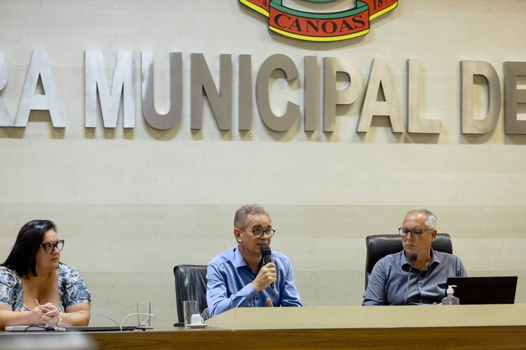 Secretaria da Saúde apresenta relatório de gestão na Câmara de Vereadores de Canoas
