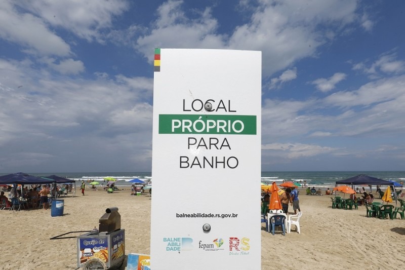 Novo boletim de balneabilidade da Fepam aponta 85 pontos próprios para banho no RS