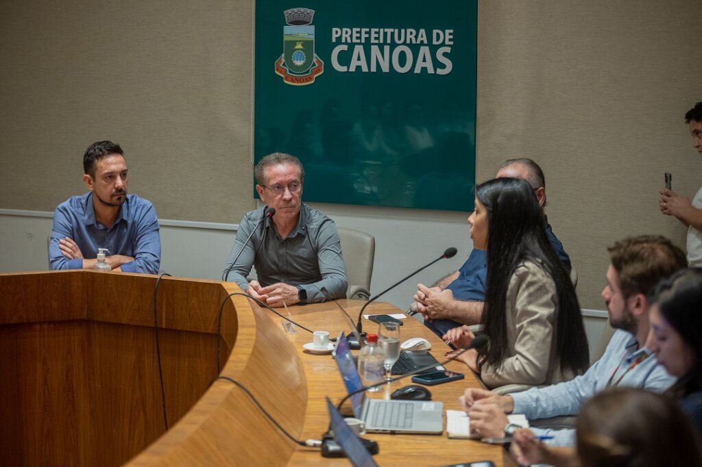 Prefeitura de Canoas se reúne com governo do Estado para discutir reconstrução do Município