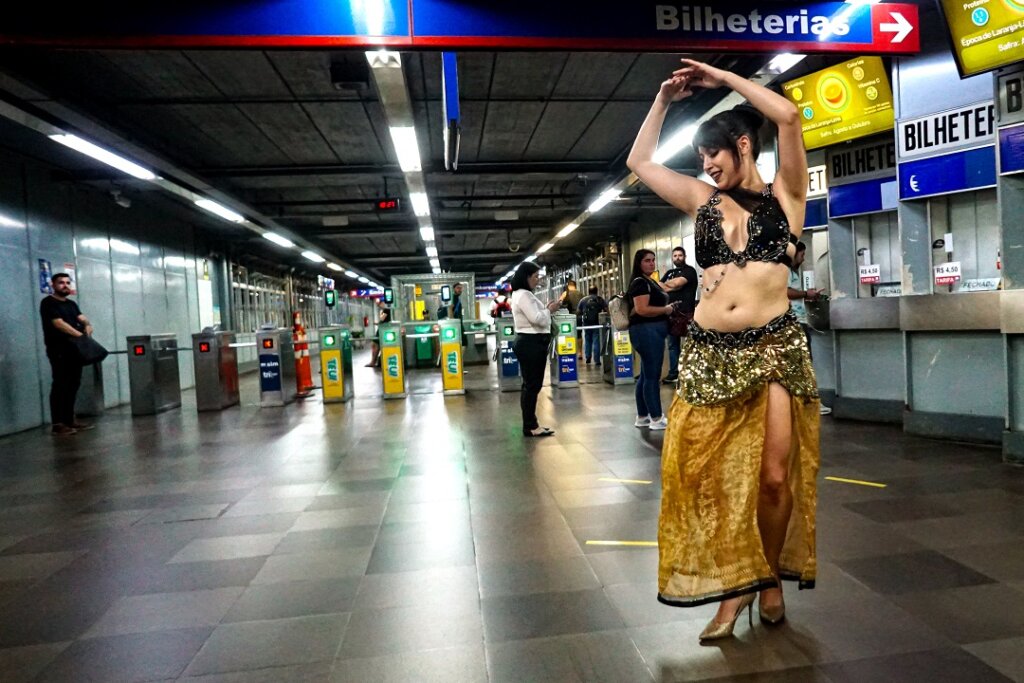 Estações da Trensurb recebem apresentações da Semana da Dança de Canoas