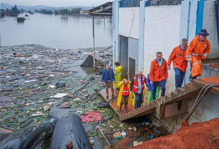 Estado recebe 1,4 mil servidores para auxiliar na reconstrução do RS