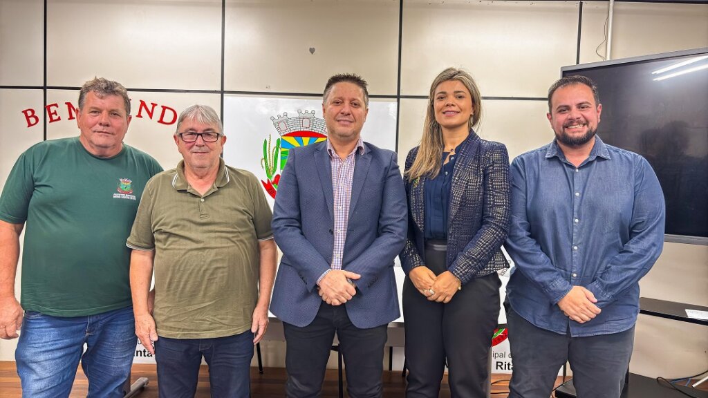 Prefeito Battistella apresenta novos secretários e secretária do governo de Nova Santa Rita