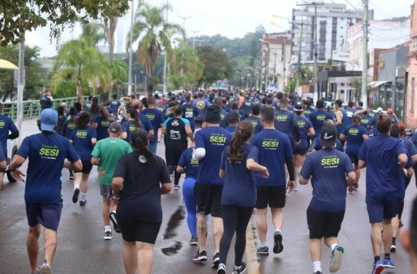 Canoas recebe a 4ª edição da Corrida do Sesi no dia 25 de maio