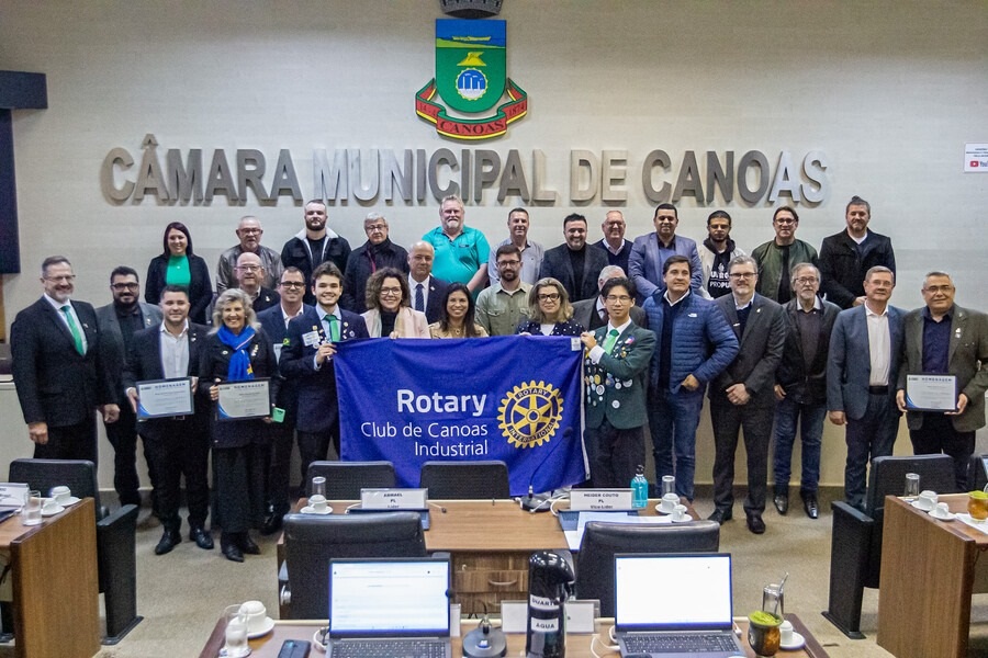 Grande Expediente celebra os 120 anos do Rotary Internacional e destaca ações em Canoas