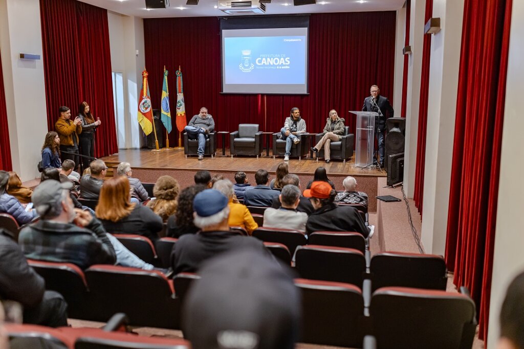 2ª Conferência Municipal da Cidade debateu futuro de Canoas em evento no auditório da Prefeitura