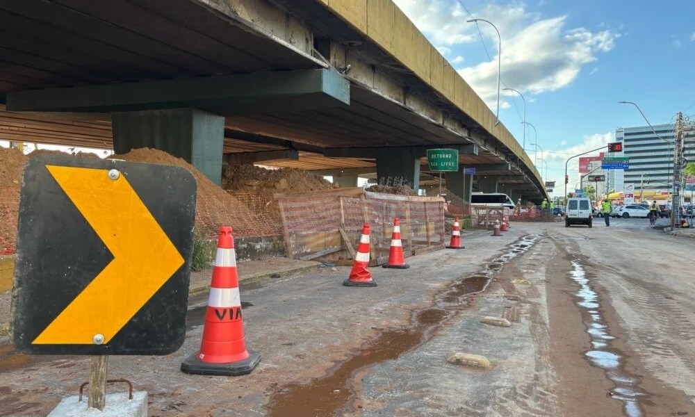Estreitamento na rua lateral da BR-116 na quinta-feira, 14, desviará trânsito para as ruas Santa Maria e Humaitá
