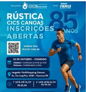 Rústica 85 anos CICS Canoas celebra a própria história em evento esportivo