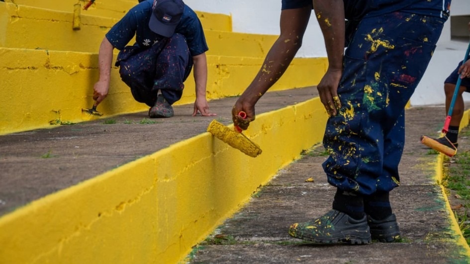 Trabalho prisional contribui para melhorias no Parque Assis Brasil antes da Expointer