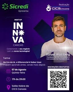 Vem aí a 4ª Edição do MeetUp Innova Canoas na CICS