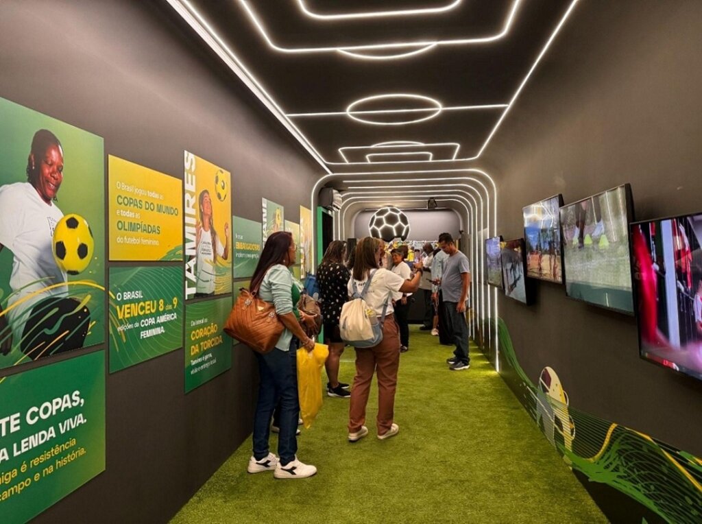 Caravana do Futebol Feminino Petrobras chega em Novo Hamburgo
