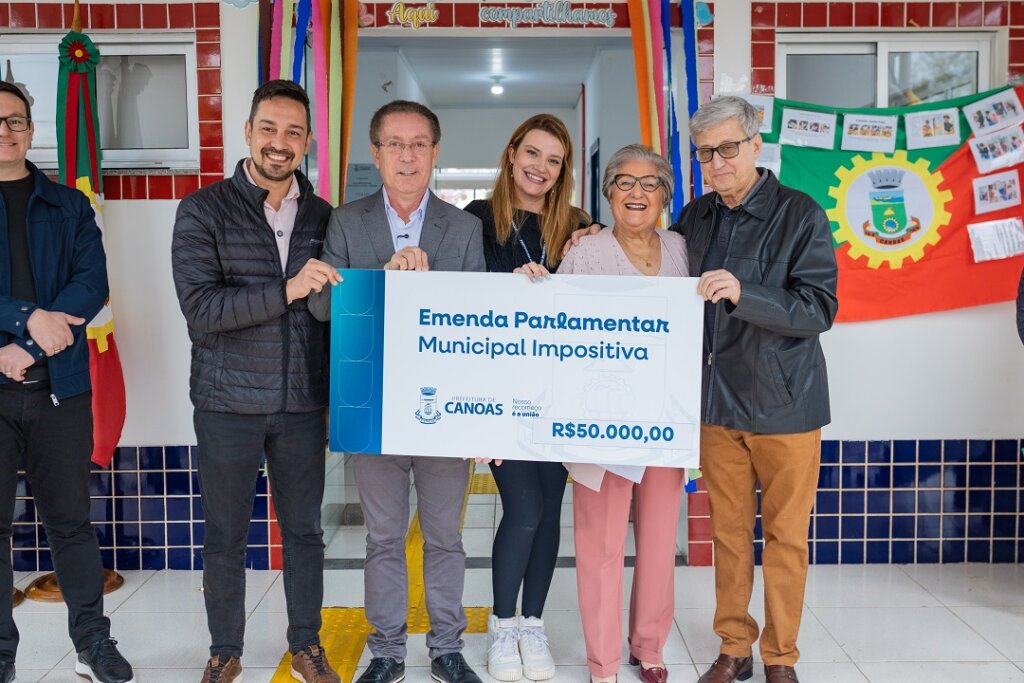 Escolas de Educação Infantil de Canoas recebem melhorias com recursos de emendas impositivas