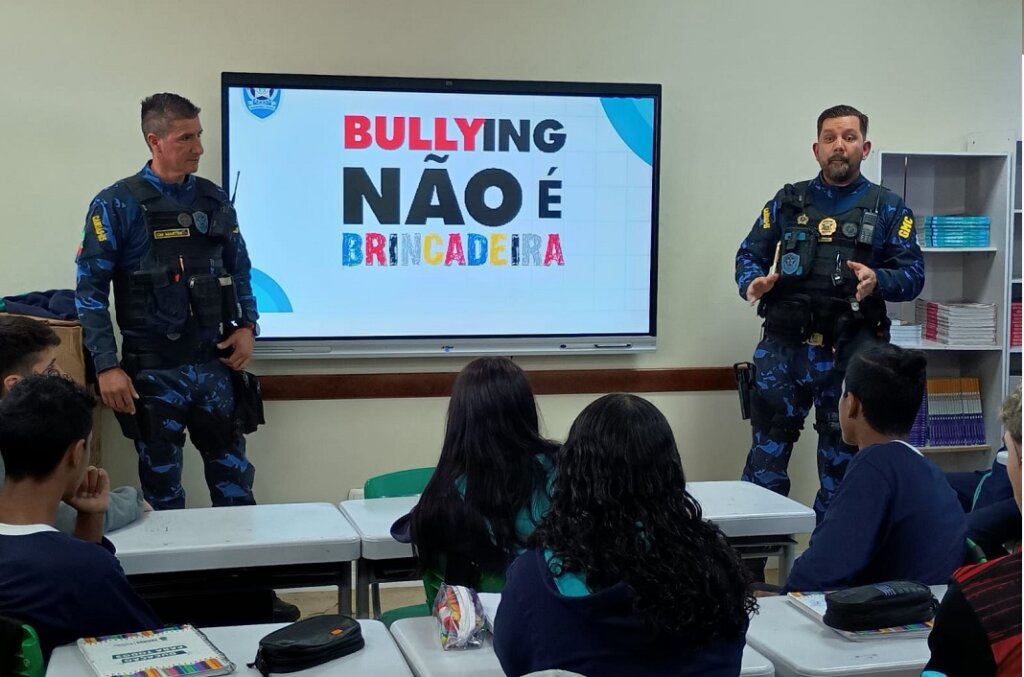 Guarda Municipal de Canoas realiza palestras sobre bullying nas escolas