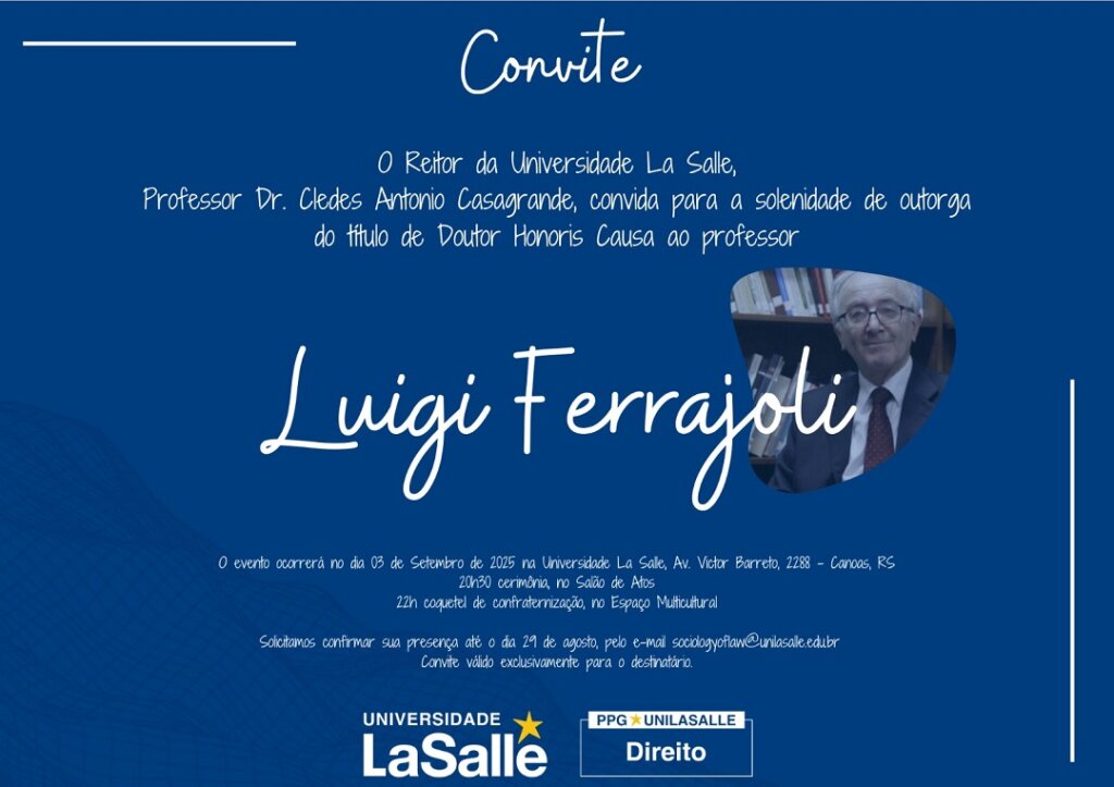 VIII Congresso Internacional Sociology of Law acontece nesta terça-feira, 3