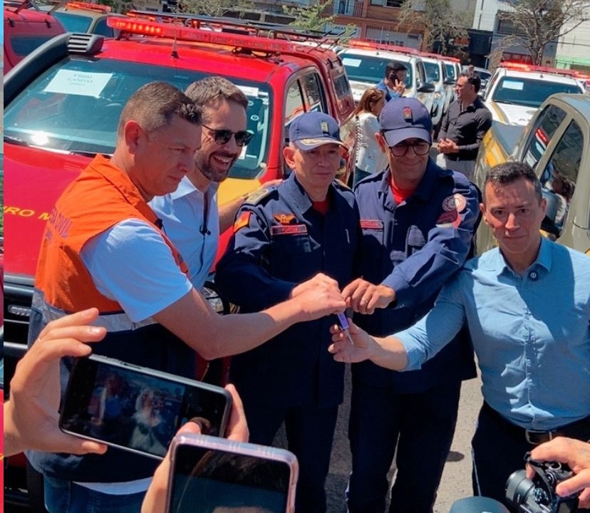 Canoas é contemplada com nova viatura para o Corpo de Bombeiros de Canoas